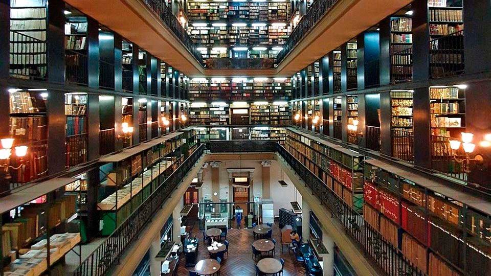 Interior da Bilioteca Nacional, no Rio de Janeiro - Foto: Fundação Biblioteca Nacional